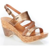 Sandales LPB Shoes sandale compensée vernis juliette taupe