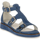 Sandales Regard Nu pieds femme - - Bleu - 36