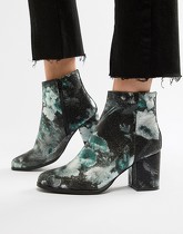 Vero Moda - Bottines à motif floral - Multi