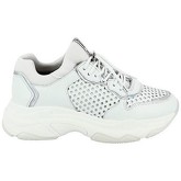 Chaussures Bronx sneakers baisley white perforé