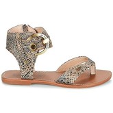 Sandales LPB Shoes sandales thalie beige serpent