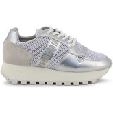 Chaussures Bikkembergs FEND-ER 2087-MESH WHT-SLVR