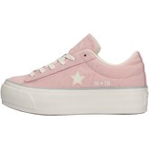 Chaussures Converse - One star plat ox rosa 560987C