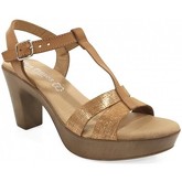 Sandales Eva Frutos Sandale Talon Camel