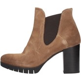 Bottines Keys - Tronchetto taupe camoscio 7190