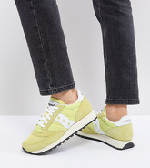 Saucony - Jazz Original - Baskets - Jaune - Crème