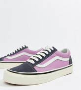 Vans - Anaheim Old Skool - Baskets - Bleu marine Og et lilas - Navy