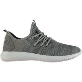 Chaussures Fabric Cusago Baskets Basses À Lacets Femmes Gris