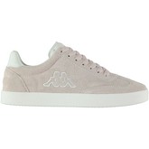 Chaussures Kappa Collin Cuir Baskets Basses Femmes V.Rose/Blanc