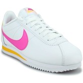 Chaussures Nike Basket Wmns Classic Cortez Leather Blanc 807471-112