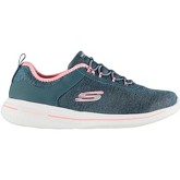 Chaussures Skechers Burst 2 Baskets Basses Femmes Bleu Marine/Rose