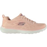 Chaussures Skechers St Knitted Baskets Basses Lades À Lacets Femme Rose