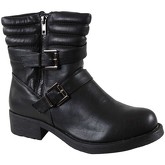 Bottines Kebello Bottines de biker F Noir