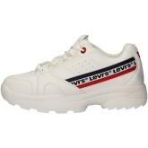 Chaussures Levis VSOH0001S-61 BASKETS Unisex BLANC