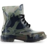 Boots Love Moschino Bottines Caoutchouc Camouflage