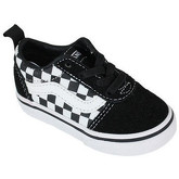 Chaussures Vans ward slip-on checkered black white