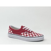 Chaussures Vans VAN'S ERA CHECKERBOARD ROUGE/BLANC