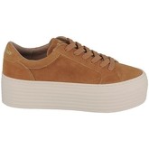 Chaussures No Name Basket semelle épaisse SPICE SNEAKER GOAT SUEDE Safran