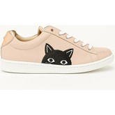 Chaussures Lollipops Baskets en cuir chat Nude