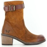 Bottines Felmini bottine camel en nubuck cuir