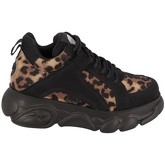 Chaussures Buffalo Basket semelle épaisse CORIN Leopard