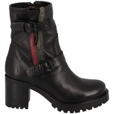 Boots Semerdjian Boots grosse semelle Noir/rouge