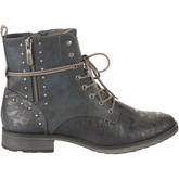 Boots Mustang Boots femme - - Bleu marine - 36