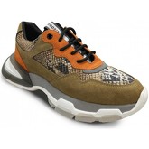 Chaussures Roobin's Sneakers ANDREA Camel/Orange