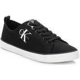 Chaussures Calvin Klein Jeans Womens Black Dora Canvas Trainers