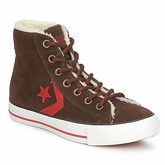 Chaussures Converse STAR PLAYER SUEDE SHEARLING MID