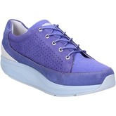 Chaussures Mbt sneakers pourpre nabuk textile AC683