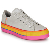 Chaussures Converse CHUCK TAYLOR ALL STAR LIFT RAINBOW - OX