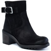 Boots E-cow Andreia Saturnia Cuir Noir