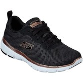 Chaussures Skechers Baskets Flex Appeal 3.0 noir/rose gold