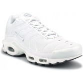 Chaussures Nike Basket Air Max Plus Blanc 604133-139