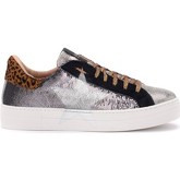 Chaussures Nira Rubens Sneaker Martini in paillettes argento con stella