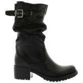 Bottes Pao Mi-bottes cuir nubuck