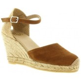 Espadrilles Pao Espadrille cuir velours