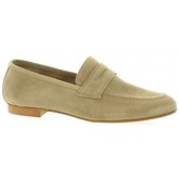 Chaussures Exit Mocassins cuir velours sable