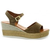 Espadrilles Pao Nu pieds cuir velours