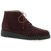 Boots Brenda Zaro Boots cuir velours bdeaux