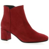 Boots Exit Boots cuir velours bdeaux