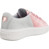 Chaussures Puma BASKET PLATFORM VALENTINE GREY DAWN