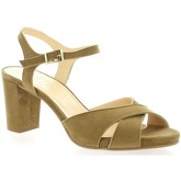 Sandales Brenda Zaro Nu pieds cuir velours