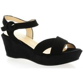 Sandales Brenda Zaro Nu pieds cuir velours