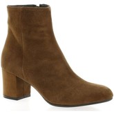 Bottines Giancarlo Boots cuir velours