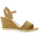 Sandales Pao Nu pieds cuir velours