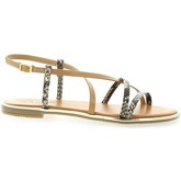 Sandales Pao Nu pieds cuir python