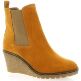 Boots Exit Boots cuir velours ocre