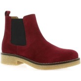 Boots Exit Boots cuir velours bdeaux